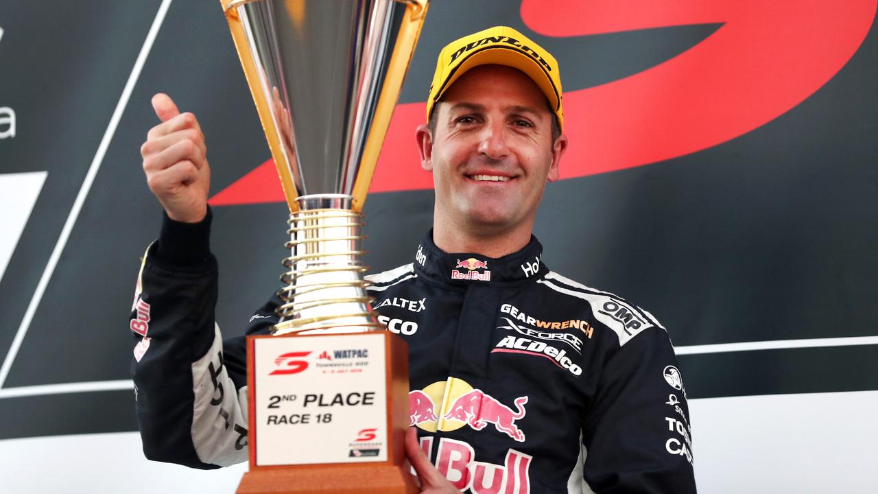 Jamie Whincup has hit form at exactly the right time. Picture: Alix Sweeney