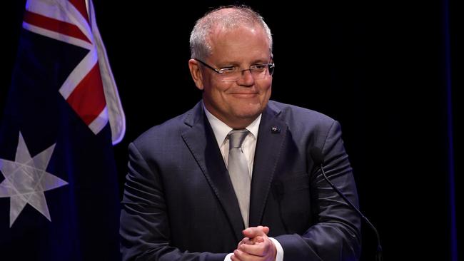 Without Abbott there would be no Morrison. Picture: AAP/Bianca De Marchi