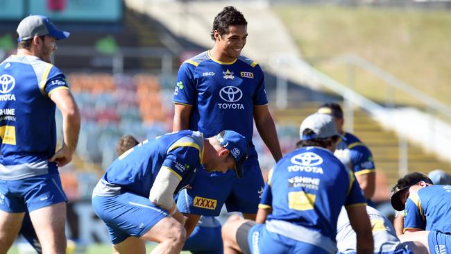 Te Maire Martin has switched to five-eighth for the Cowboys. Picture: Zak Simmonds