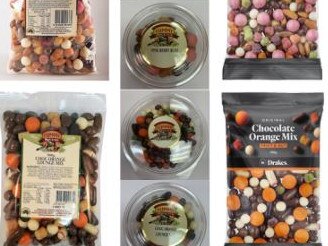 A range of snacks have been recalled over allergen fears.