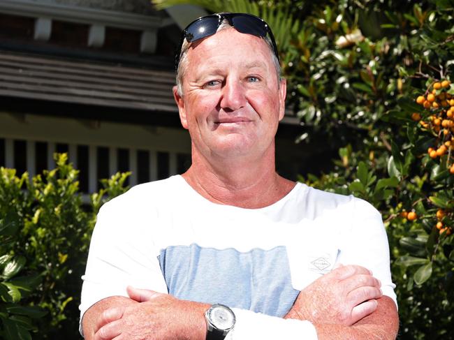 Manly lifeguard Scott Riddington has had more than 30 years experience saving peoples’ lives. File picture: Adam Yip