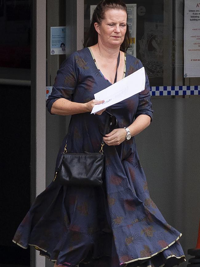 Samantha Palmer has been charged after allegedly stabbing her son, Hugo Ball. Picture: Matrix Media