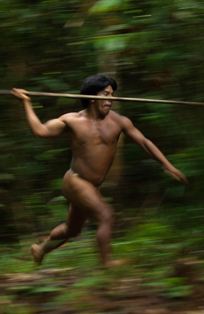 The lives of the Huaorani people in the Ecuadorean Amazon jungle. Picture: Pete Oxford /mediadrumworld.com/australscope