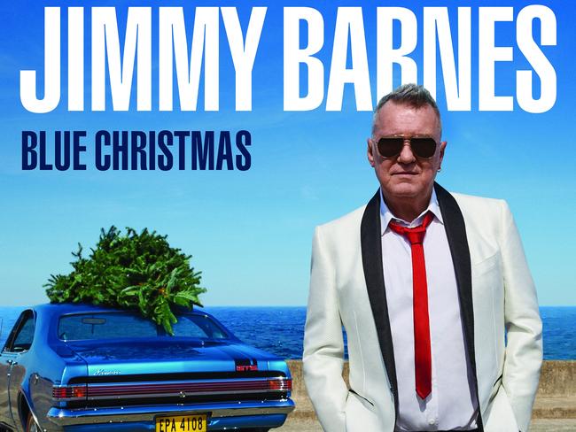 Artwork for 'Blue Christmas', an album by Jimmy Barnes.