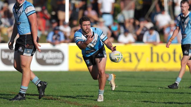 Caleb Kinna in action for Ballina. Picture: DC Sports Photography