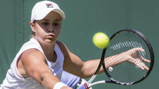 Barty’s form leading into the US Open has been sound, though not as dominant as it was in the early part of the year. Picture: Ella Pellegrini