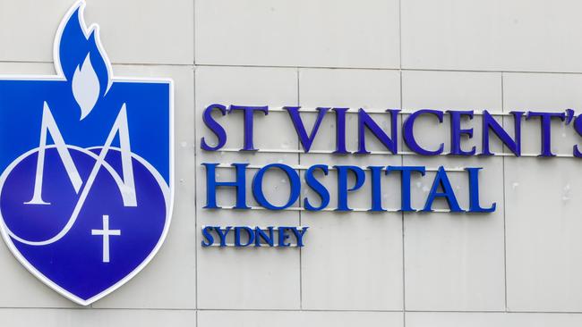 St Vincent's Hospital in Sydney.