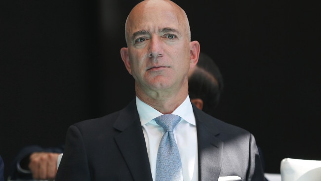 Jeff Bezos says he is "heartbroken" by the deaths of six Amazon workers who were killed in a devastating tornado storm. Picture: Arif Hudaverdi Yaman/Anadolu Agency via Getty Images