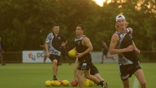 Palmerston junior Mathew Stokes back in the Palmerston Magpies fold. Picture: (A)manda Parkinson