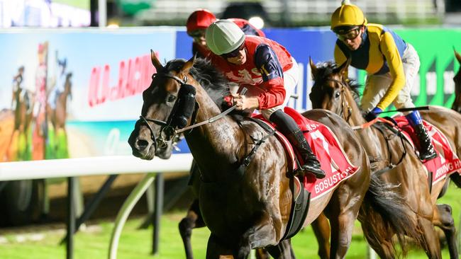 Bosustow taking out the Magic Millions 3YO Guineas in January Picture: Grant Peters