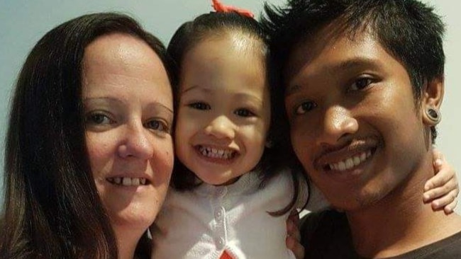 Mahayla doesn't want her daughter ripped away from her life in Australia. Picture: Supplied