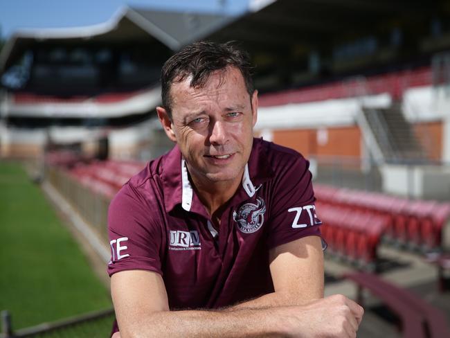 New Sea Eagles CEO Tim Cleary at Brookvale Oval.