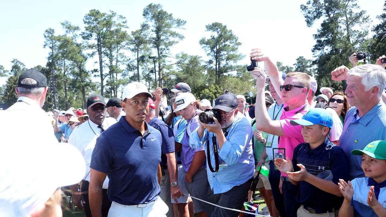 ‘Incredible scenes’ as fans swarm to watch Tiger practice in bid for ‘mind-blowing’ comeback