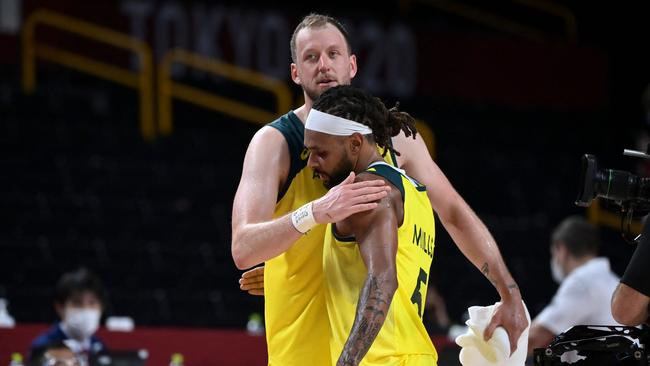 Andrew Bogut wants Joe Ingles to be more aggressive offensively.