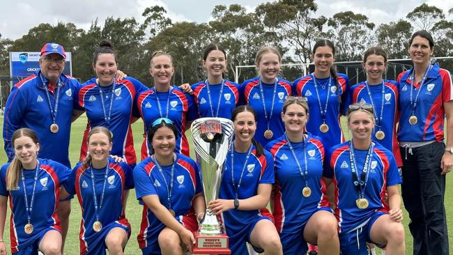 The Newcastle Blasters won their first Country Bash T20 tournament. Picture: supplied