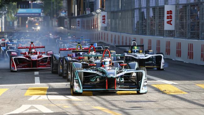 There are hopes for Adelaide to be added to next year’s Formula E season. Picture: Sam Bloxham / Jaguar Panasonic Racing via Getty Images