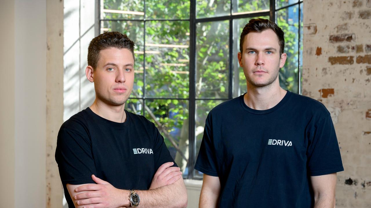 Driva co-founders Scott Montarello and William Brown.