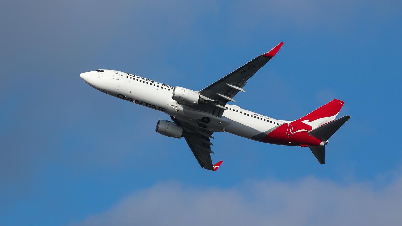 Qantas has been found guilty of illegally firing 1700 ground services staff. Picture: NCA NewsWire / Gaye Gerard