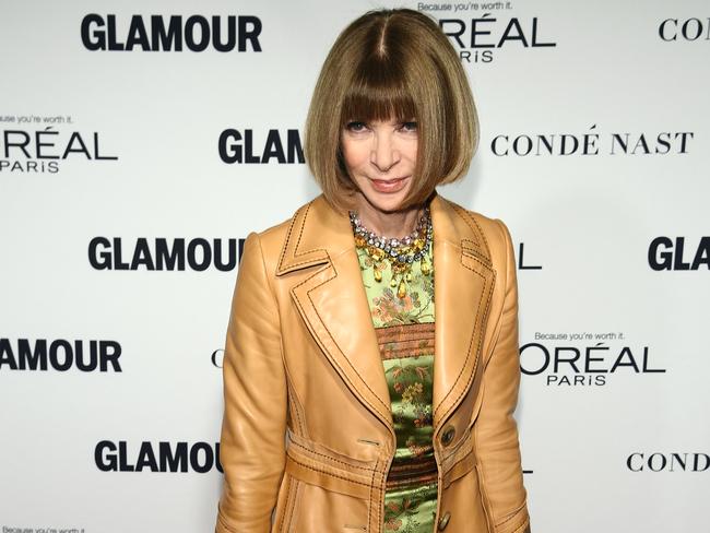 Style icon ... Editor-in-chief of American Vogue, Anna Wintour says putting the famous couple on the cover was great publicity. Picture: Getty