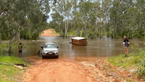 Ms Connor said the current was stronger than normal. Photo: Catherine Connor.