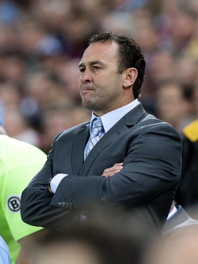 Ricky Stuart coached NSW nine times, spaced out between 2005 and 2012. Picture: Adam Head