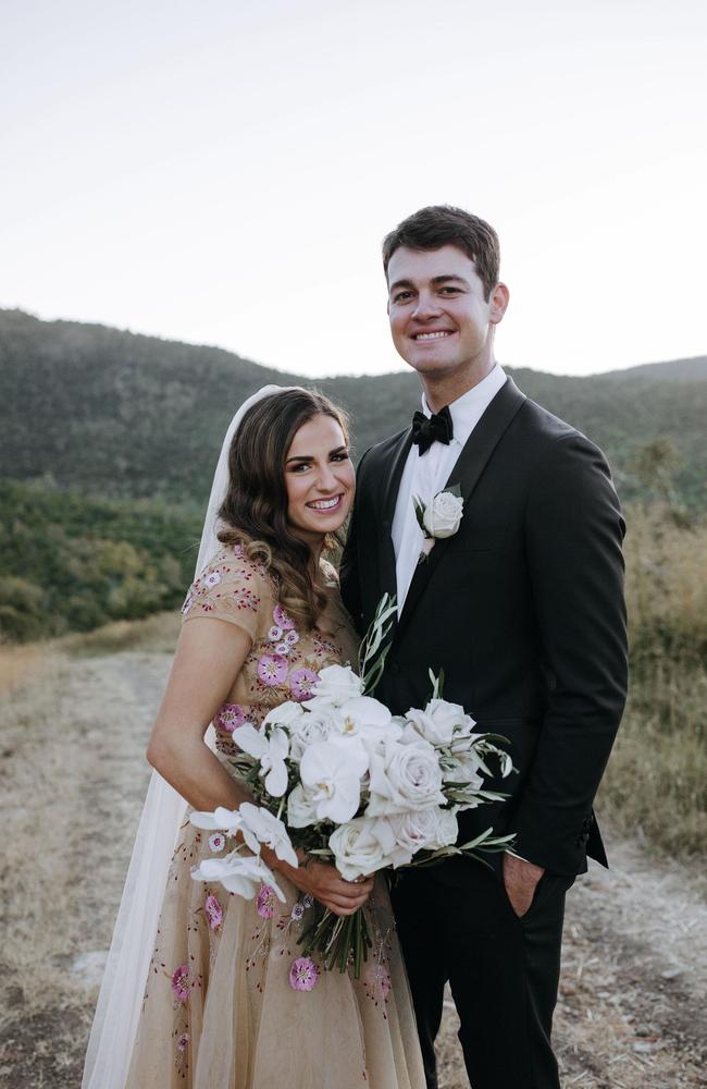 Wedding of Ruby and Nic Fordyce. Picture: Jessica Turich Photography