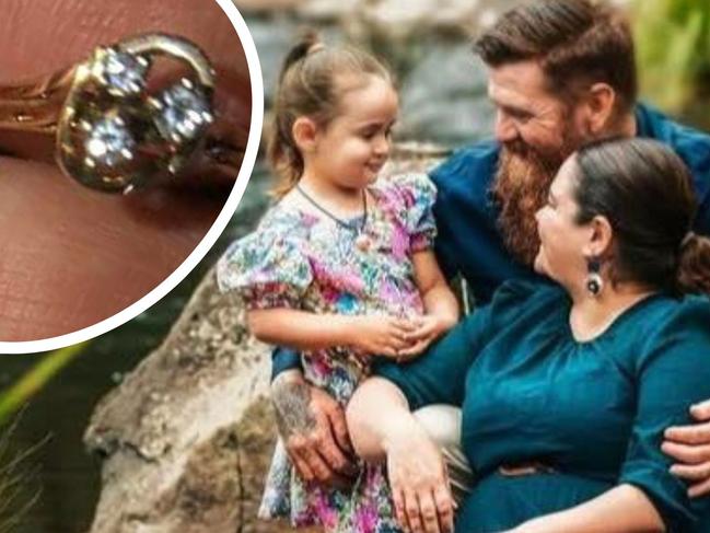 A Nanango celebrant has revealed the  tumultuous journey trying to locate a stolen family heirloom as her wedding day draws near. 