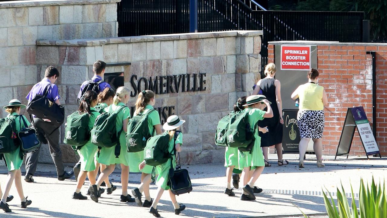 Somerville House is one of four schools owned by the PMSA. Picture: AAP/Steve Pohlner