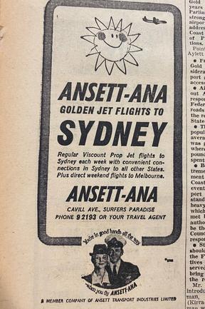 Best Gold Coast advertising, Gold Coast Bulletin, 1965