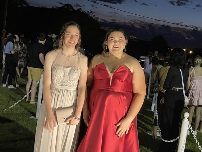 Aldridge State High School students at their formal.