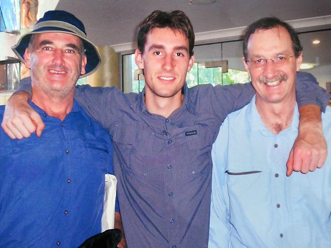 Alan Spencer (Zee Meyer's brother), Julien Meyer and Warren Meyer. Picture: Supplied