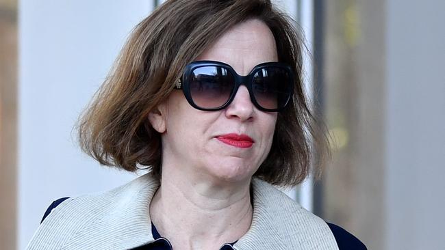 Jo Dyer, director of the Adelaide Writers Week, has sought orders in the Federal Court to stop Sue Chrysanthou SC from representing Christian Porter against the ABC. Picture: NCA NewsWire/Joel Carrett