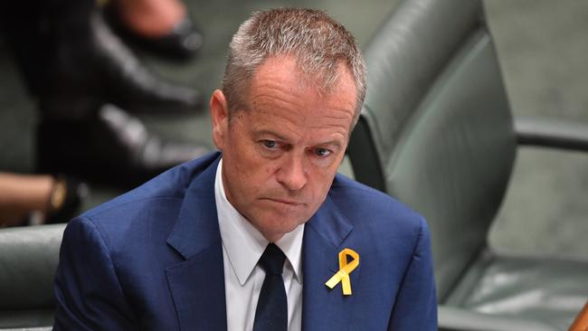 Leader of the Opposition Bill Shorten during Question Time this week. Photo: AAP