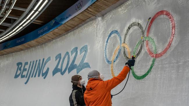 The excitement has been tempered among the Chines for the Winter Olympics. Picture: Getty Images