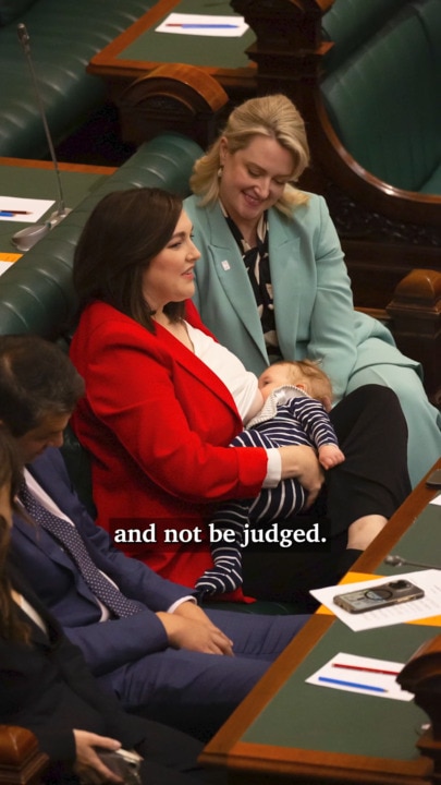 First woman to breastfeed in SA parliament