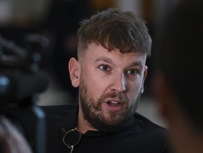 CANBERRA, AUSTRALIA - NewsWire Photos September 02, 2022: Dylan Alcott, Australian of the Year at the Jobs and Skills Summit at Parliament House in Canberra. Picture: NCA NewsWire / Martin Ollman