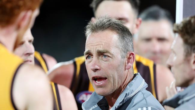 How will Alastair Clarkson go about Hawthorn’s rebuild? Picture: Sarah Reed