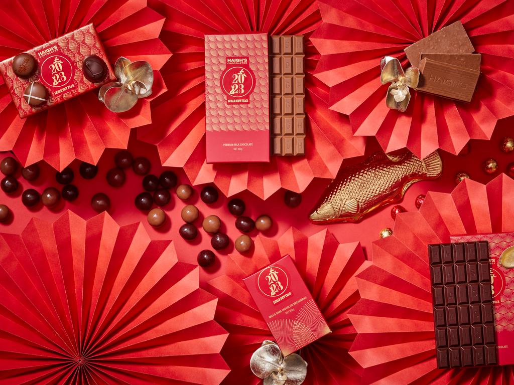 Haigh's has released chocolate for Lunar New Year. Picture: Supplied