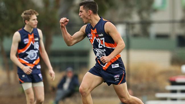 Ned Gentile is back at Airport West. Picture: Martin Keep/AFL Photos