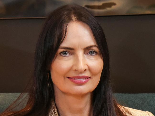 MELBOURNE, AUSTRALIA - NewsWire Photos APRIL 18, 2023 : BHP President Australia  Geraldine Slattery is pictured in the Melbourne Collins St office. Embargoed until April 23rd. Picture: NCA NewsWire / Ian Currie