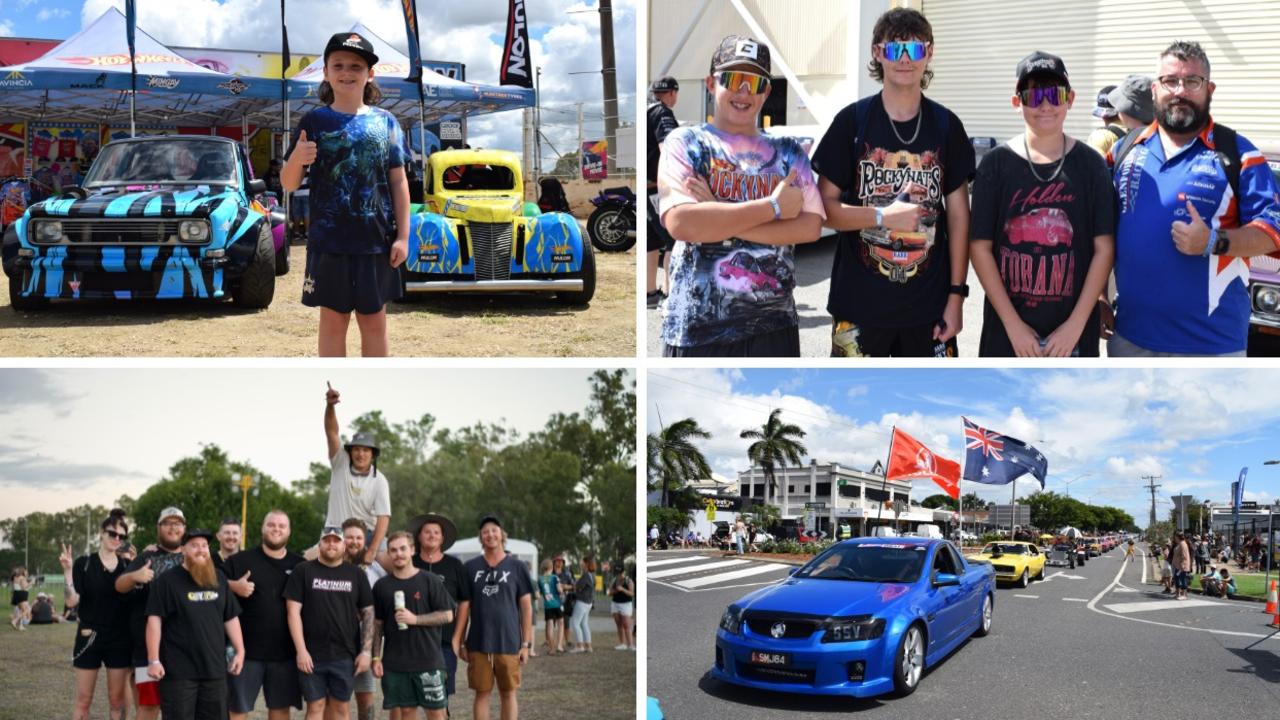 Thousands of spectators and car enthusiasts packed the Rockhampton CBD and showgrounds at the weekend for Rare Spares Rockynats 04.