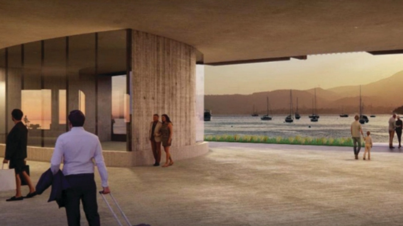 The newest designs inside the proposed Kangaroo Bay Hotel. Pic: Chambroad.