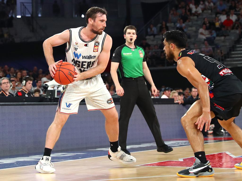 Mitch McCarron and the Sixers struggled on JCA. Picture: Getty Images