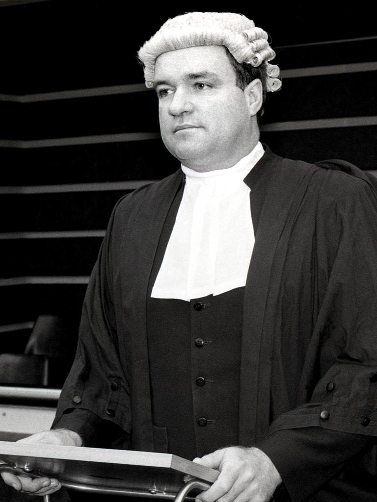 Toowoomba barrister Frank Martin. Photo from 1992 when Mr Martin was Crown Prosecutor in Toowoomba. The Chronicle Archives