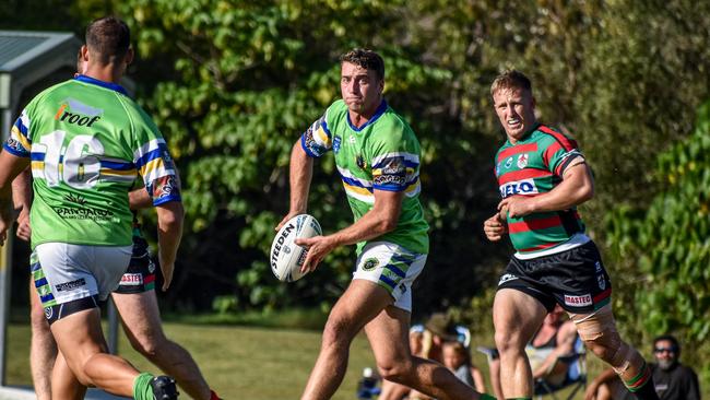 Owen Fredericks playing for the Tweed Coast Raiders in the NRRRL. Picture: Max Ellis