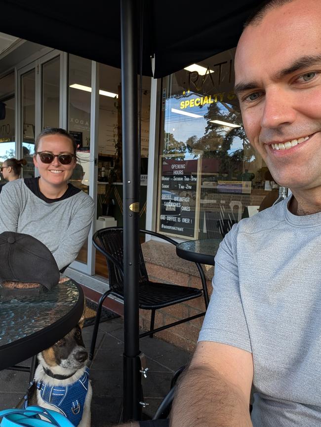 Mr Kennedy and Ms Betro in another post on his social media account. Source: Facebook