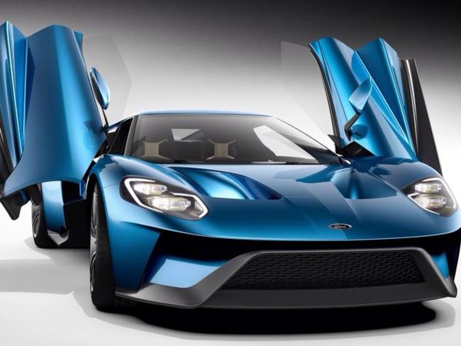 Class act ... Willing led a team of just six designers for the latest Ford GT. Picture: Supplied