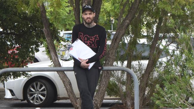 James Martens outside court in December 2023, when he was granted bail. Picture: Sam Turner