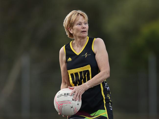 Sue Hendry has been a star for numerous clubs in country netball. Picture: GDNA