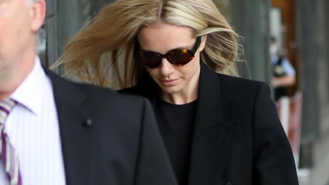 Kelsea Doyle arriving at court for Doyle’s sentencing. Picture: NCA NewsWire / Damian Shaw